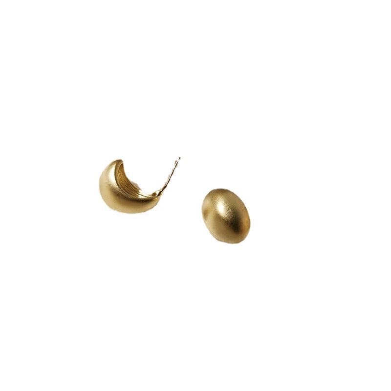 Golden Bean Earrings